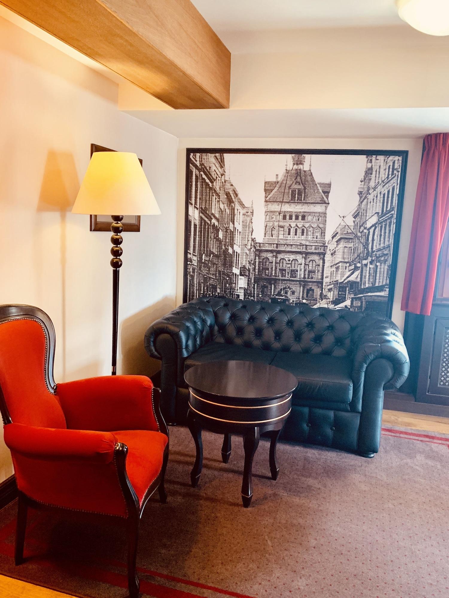 Hotel Gdansk Boutique Exterior foto A room at the hotel